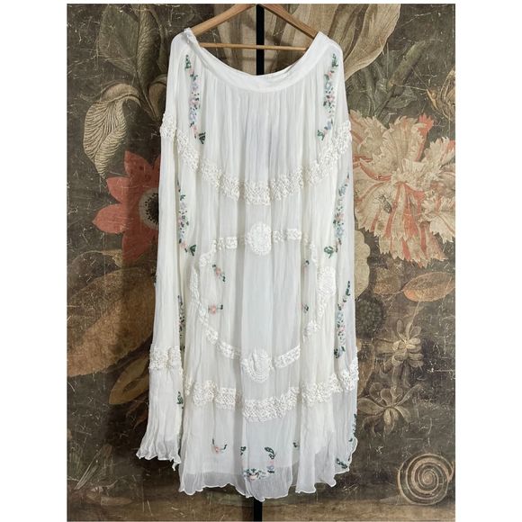 New BHLDN Amaryllis Maxi Skirt US sz 8 - Picture 7 of 7